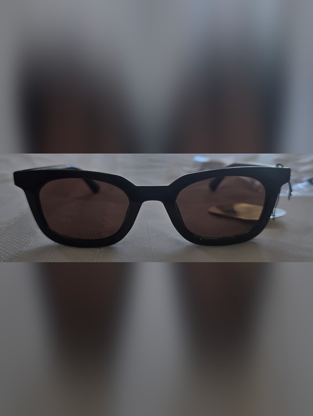 OTRA Black Frame Sunglasses with Brown Lenses New